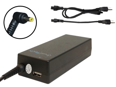 Cargador OvalTech Lenovo 20V 3.25A 65W Punta Amarilla 4.0x1.7 OTAC-E67