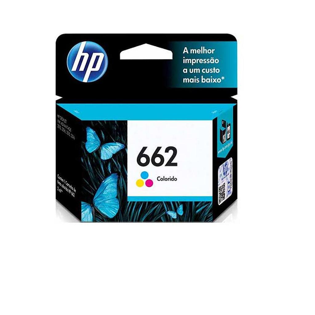 Cartucho HP 662, CZ104AL, Cian, Magenta, Amarillo