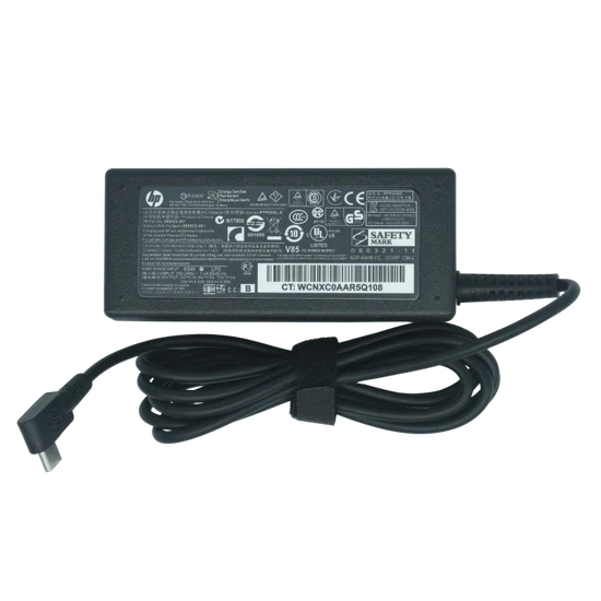 *Cargador Original para HP 20V 3.25A 65W TIPO C / USB C TPN-CA06 (RECTANGULAR)