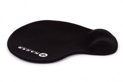 *Mouse pad Naceb Technology NA-549NE, Negro, Gel