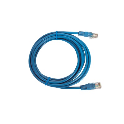 *Cable de Parcheo Slim UTP Cat6 - 1 metro, Azul, Diámetro Reducido (28 AWG) 