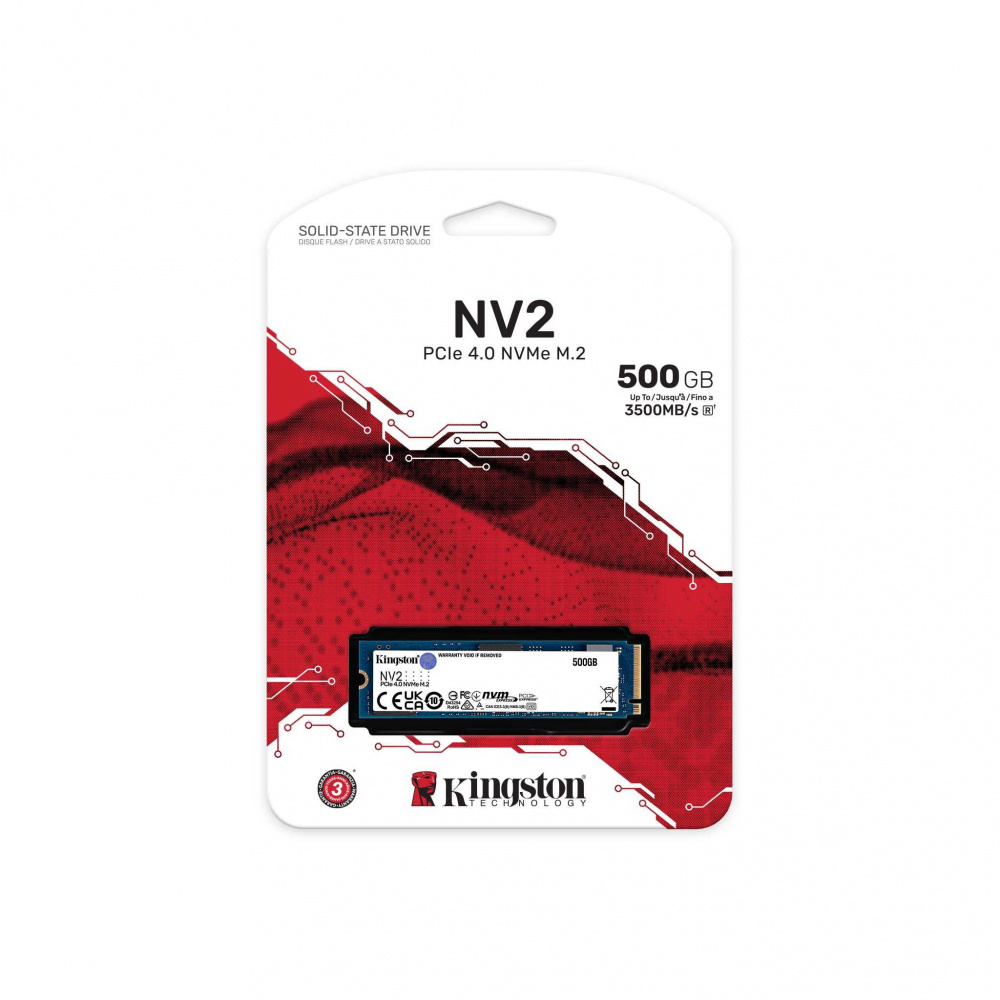 SSD NV2 M.2 KINGSTON 500GB SNV2S/500G
