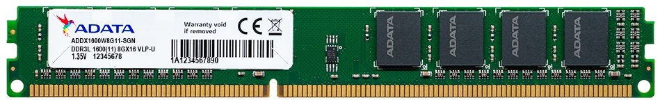 *MEMORIA RAM DDR3L 4GB UDIMM ADATA ADDX1600W4G11-SPU