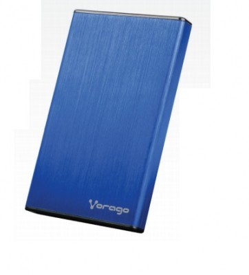 Enclosure VORAGO 70C0P00, 1 TB, USB 2.0, 2.5 pulgadas, Azul AC-475885-2